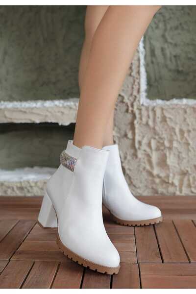 werfen Γυναικείες κοντές μπότες καθημερινής χρήσης με φερμουάρ στο πλάι