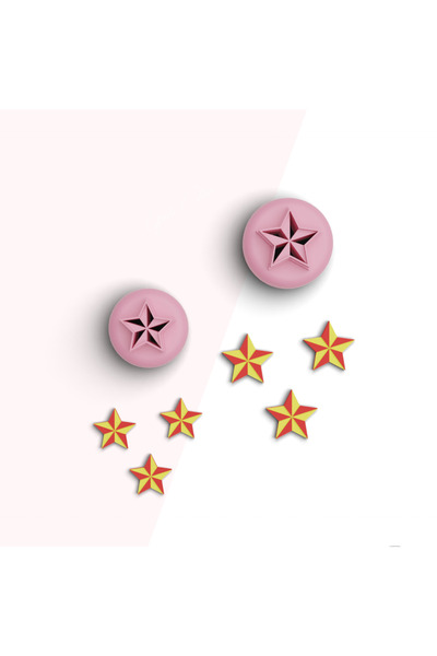 brocutters قالب قطع من طين البوليمر السيراميكي الصغير على شكل نجمة - قوالب مج...