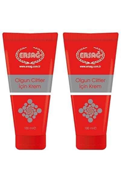Ersağ Olgun Ciltler Için Bakım Kremi 100 ml x 2 Adet