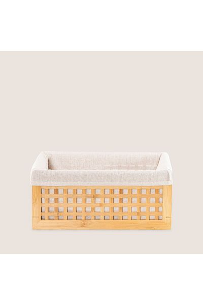 Chakra Bamboo Basket 38x27 Cm Natural