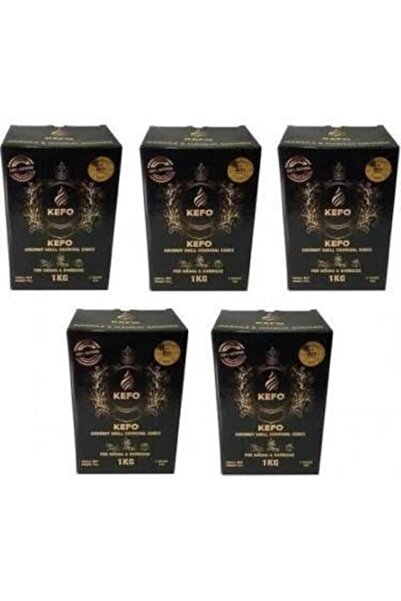 KEFO GOLD Hindistan Cevizi Kabuğu Nargile Kömürü 5kg