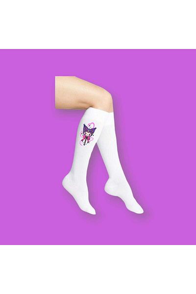 archiepet Sweet Melodious Mini Heart Girl Knee Socks