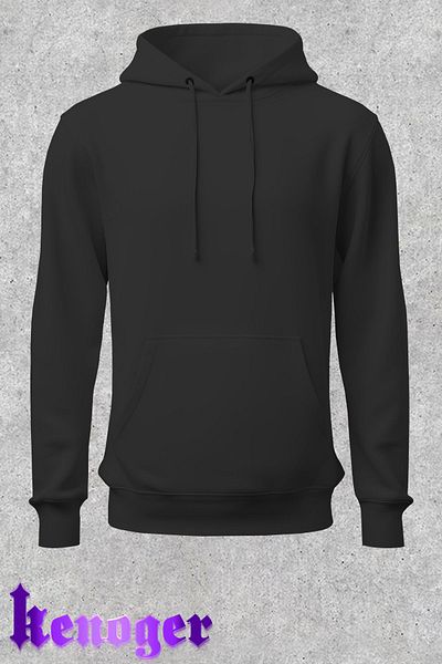 kenoger Hanorac unisex cu glugă, cu croială relaxată