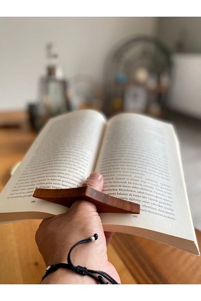 ÇamaŞırcıM Специален ръчно изработен пръстен за четене на книги