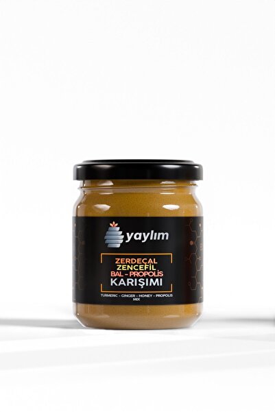 Yaylım Zerdeçal, Zencefil, Propolis ve Ham Bal Karışımı 240g