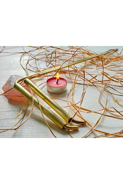 OMA Terapi Radyestezi - Su Arama Bulma Çubuğu 2 Adet Ham Pirinç - Yerli Üretim