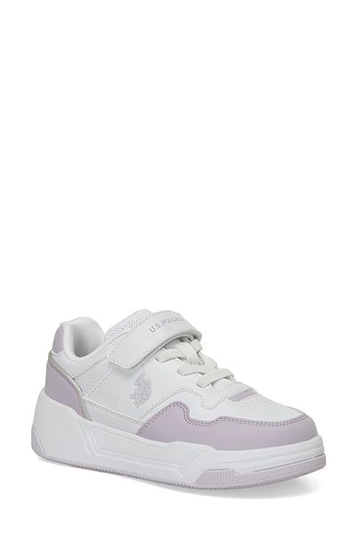 U.S. Polo Assn. Milow Jr 4Pr White Girls' Sneakers