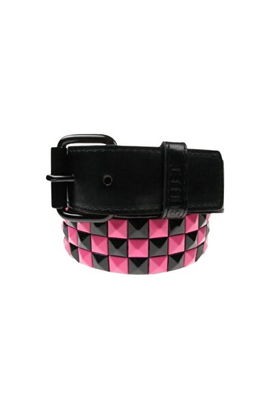 targay Kovboy Tokalı Gothic Punk Metallica Tarzı Zımbalı Piramit Kemer