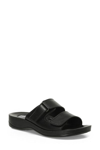 Polaris 607015 .Z4Pr Black Women's Slippers