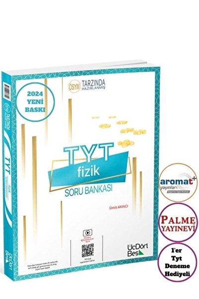 Üç Dört Beş Yayıncılık 3 4 5 ÜçDörtBeş 345 TYT Fizik Soru + 2 adet Tyt Deneme...