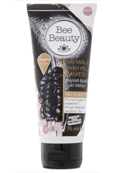 Bee Beauty Havyarlı Siyah Kil Maskesi 75 Ml