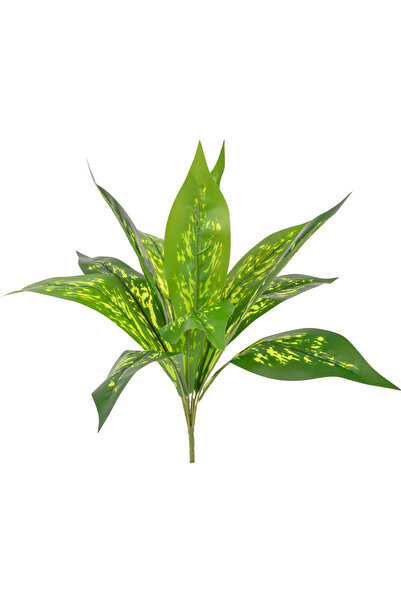 Herdekora باقة أوراق استوائية صناعية خضراء 48 سم.