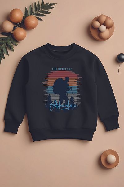 MYADA Детски суитшърт Adventure Oversize - Специален дизайн 12577