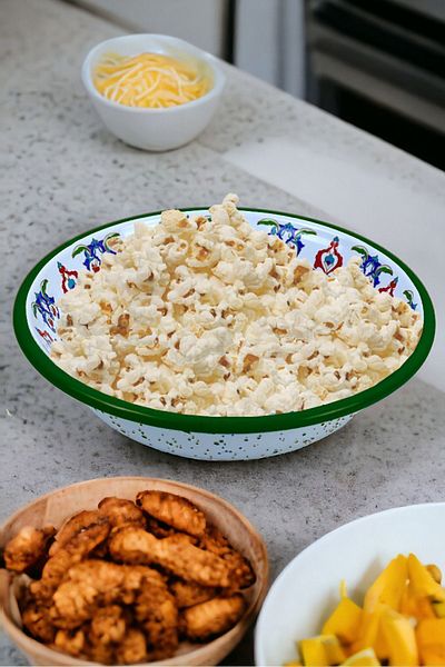 İnci Emaye 20 Cm Enamel Bowl - Pitting, Salad and Chips Plates