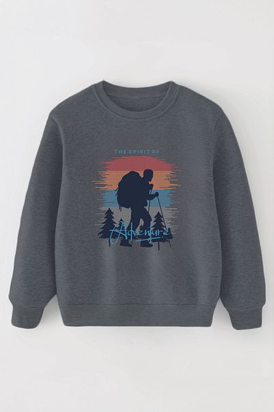 MYADA Детски суитшърт Adventure Oversize - Специален дизайн 12577