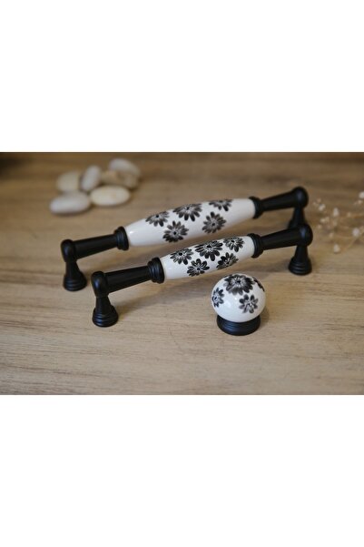 Karan Porselen 160mm Porselen Mobilya Çekmece Vestiyer Mutfak Dolap Kulbu