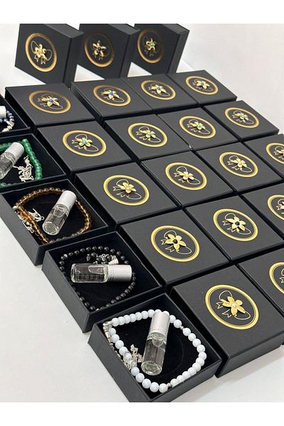 İslami Hediyeler Men's Rosary and Fragrance Set 1 Piece