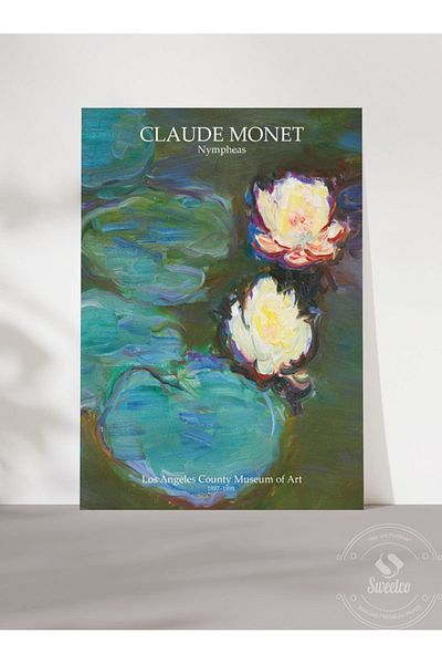 Sweetco Αφίσα Claude Monet Nympheas χωρίς πλαίσιο - Art Painter Art