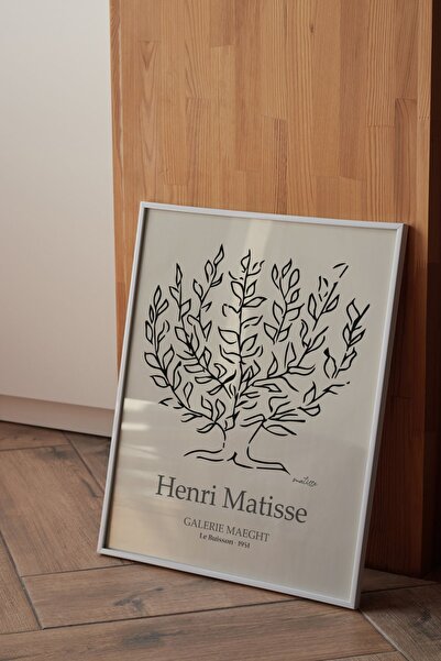 Sweetco Çerçevesiz Poster Le Buisson By Henri Matisse