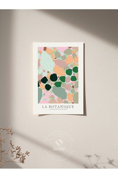 Sweetco Αφίσα La Botanique No1 χωρίς πλαίσιο |   Αφίσα Botanical No1