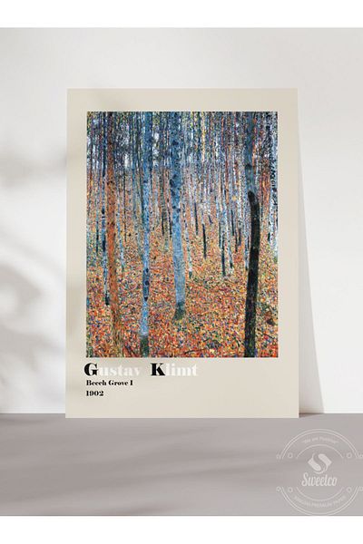 Sweetco Beech Grove I από τον Gustav Klimt Αφίσα χωρίς πλαίσιο |   Αφίσα ζωγράφου τέχνης