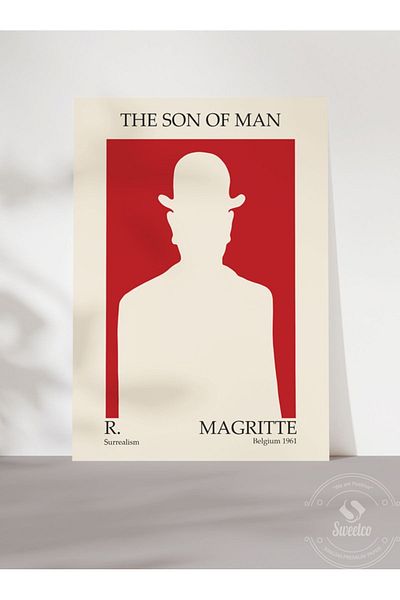 Sweetco Ο Υιός του Ανθρώπου από τον R. Magritte Αφίσα χωρίς πλαίσιο