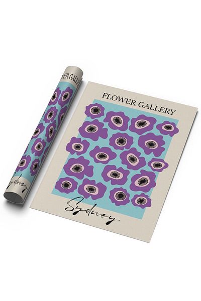 Sweetco Αφίσα Sydney Flower Gallery - Χωρίς κορνίζα Flower Gallery