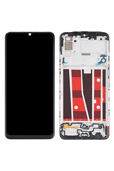 PHONE PRO OPPO A91 UYUMLU LCD DOKUNMATİK EKRAN ÇITALI SİYAH OLED