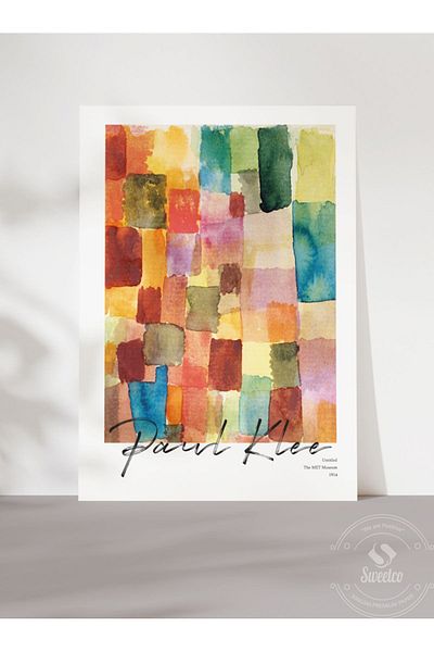 Sweetco Χωρίς τίτλο από τον Paul Klee Αφίσα χωρίς πλαίσιο