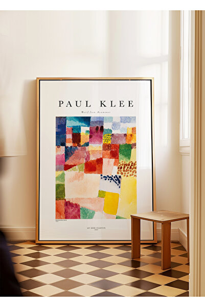 ARTHOUSECOLLECTIVE Paul Klee Poster - Tablo Ölçülerinde Çerçevesiz Poster