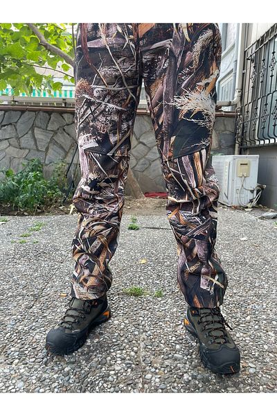 WİDİ Hunting Camouflage Pattern Softshel - Παντελόνι από χιόνι, νερό και αντιανεμικό