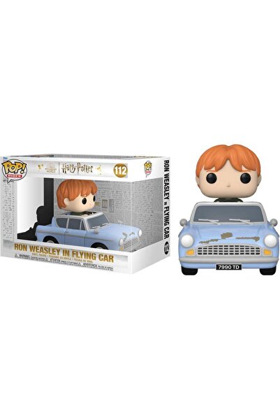 Funko Pop Rides Super Deluxe: Harry Potter Chamber Of Secrets Anniversary 20th - Ron Weasley In Flyi