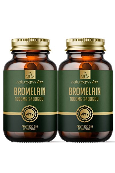 Naturagen Bromelain 1000 Mg 2X60 Kapsül