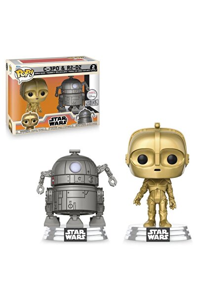 Funko Pop Star Wars Concept - C-3po & R2-d2 Exclusively At Disney 2-pack Bobble-heads