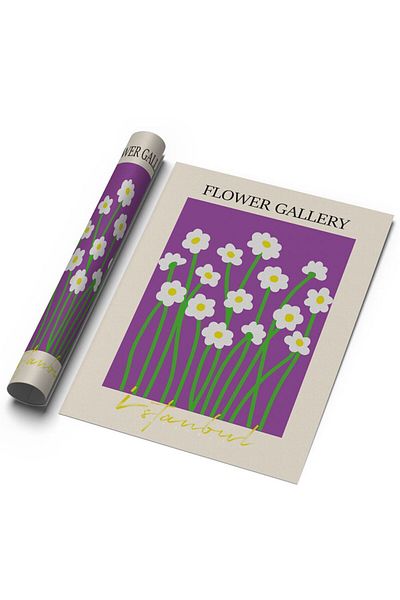 Sweetco Αφίσα Flower Gallery Istanbul χωρίς πλαίσιο |   Αφίσα της Γκαλερί των λουλουδιών Κωνσταντινούπολης