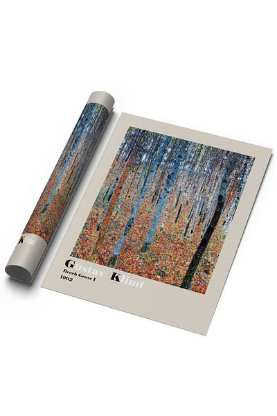 Sweetco Beech Grove I από τον Gustav Klimt Αφίσα χωρίς πλαίσιο |   Αφίσα ζωγράφου τέχνης