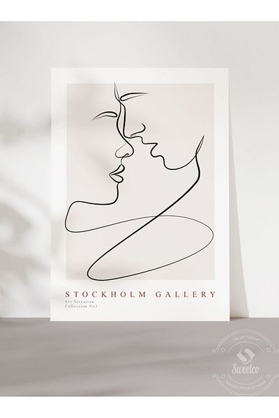 Sweetco Αφίσα Stockholm Gallery No2 χωρίς πλαίσιο