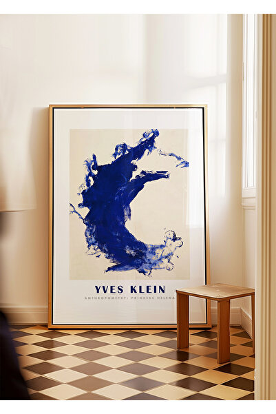 ARTHOUSECOLLECTIVE Yves Klein - Monocrom albastru - Poster fără încadrare în ...