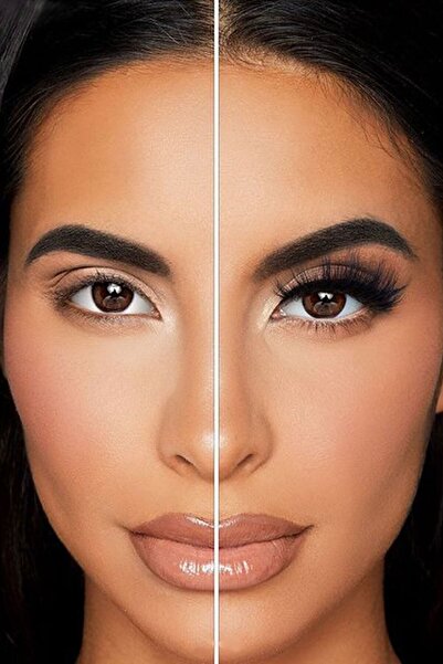 Hola Cosmetic Şeffaf Eyeliner (magic Pen) + Fox Eye Kirpik (yoğun Model)