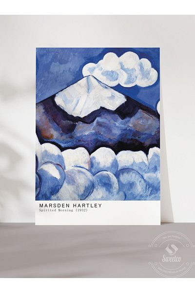 Sweetco Αναστρέψιμο πρωί από τον Marsden Hartley Αφίσα χωρίς πλαίσιο |   Αφίσα ζωγράφου τέχνης