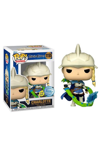 Funko Charlotte - Pop Black Clover S1, Special Edition Glows in the Dark, No:1155