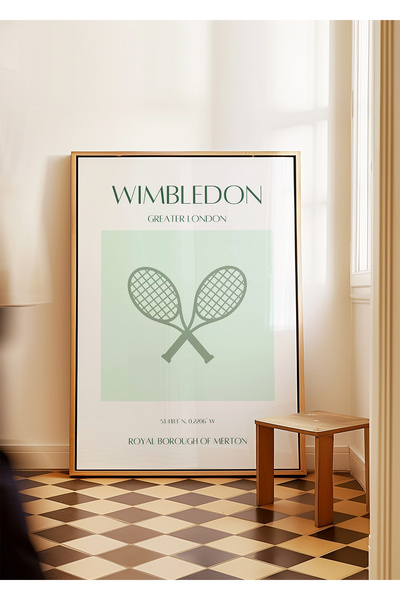 ARTHOUSECOLLECTIVE Αφίσα Wimbledon - Αφίσα χωρίς πλαίσιο σε μεγέθη ζωγραφικής