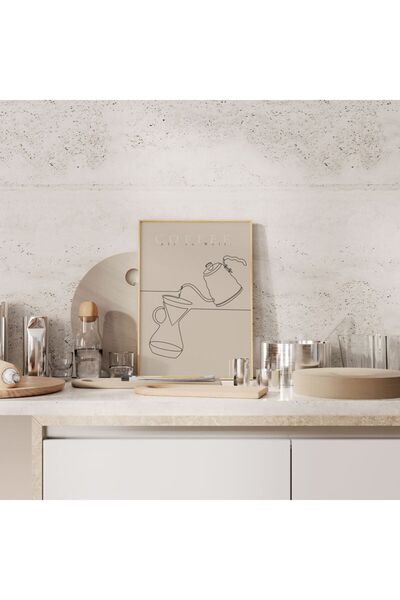 Sweetco All to Well Coffee Çerçevesiz Poster | Kahve Mutfak Poster