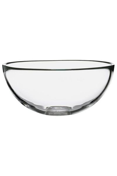 IKEA Blanda 20 Cm Serving Bowl Transparent Glass Bowl