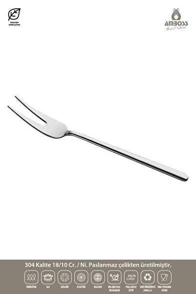 Amboss Lapis 5 Parça Servis Seti - Gümüş