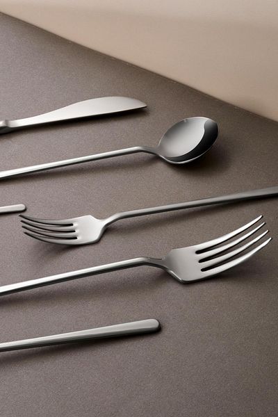 Perotti Moreno 6-Person Silver Set - 36 Piece Fork-Spoon-Knife Set