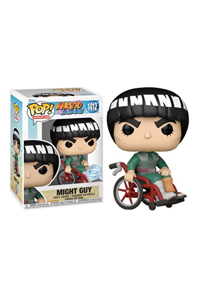 Funko Pop Naruto Shippuden - Might Guy White Chrome Special Edition No:1412