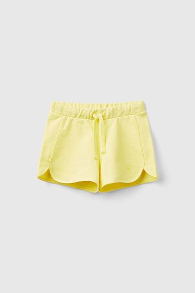 Benetton Kız Çocuk Şort - Sarı