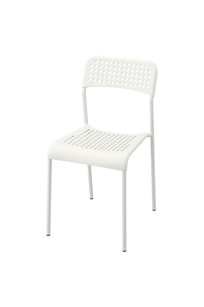 IKEA 2 Adet Plastik Sandalye, Genişlik: 39 cm  Derinlik: 47 cm  Yükseklik: 77 cm