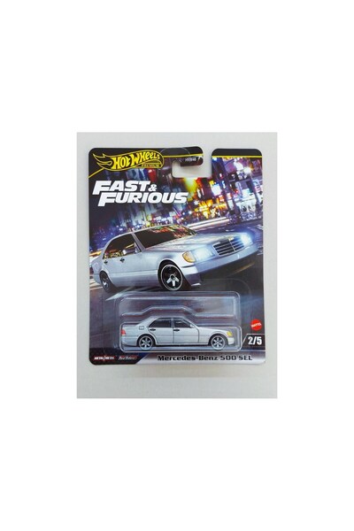HOT WHEELS Premium Fast And Furious Mercedes-Benz 500 Sel ( Hızlı ve Öfkeli M...